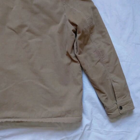 Levi’s Corduroy Trucker Jacket Tan Cotton Sherpa Fleece Lined 90s Y2K Men’s XL - Picture 15 of 16